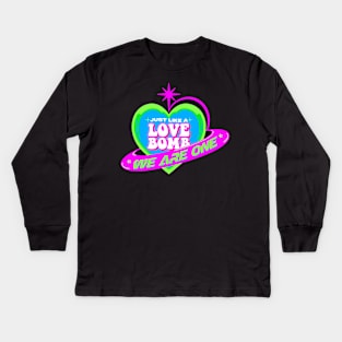 Girls Generation FOREVER 1 Love Bomb Kids Long Sleeve T-Shirt